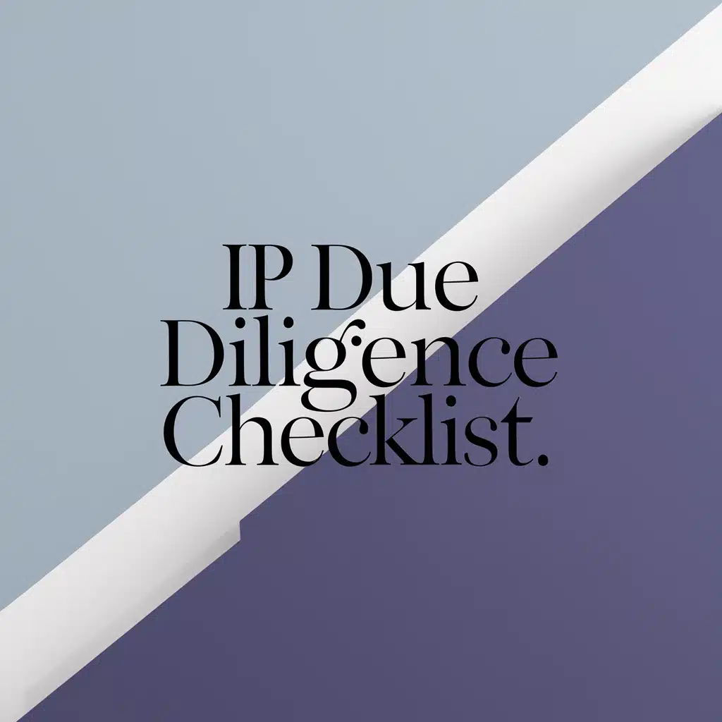 IP Due Diligence in India: Complete Checklist (2024)