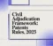 Civil Adjudication Framework Patents Rules, 2025