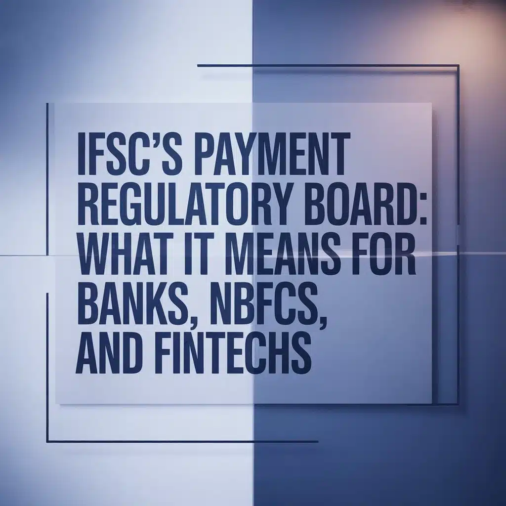 IFSC Payment Regulatory Board: Impact on Banks, NBFCs & Fintechs