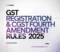 GST Registration & CGST Fourth Amendment Rules 2025