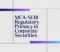 MCA–SEBI Regulatory Primacy in Corporate Securities