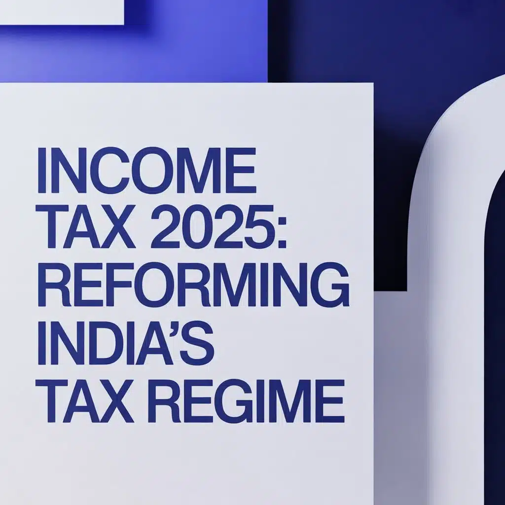 Income Tax Act 2025: Reforming India’s Tax Regime