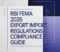 RBI FEMA 2026 Export Import Regulations Compliance Guide