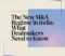The New M&A Regime in India What Dealmakers Need to Know