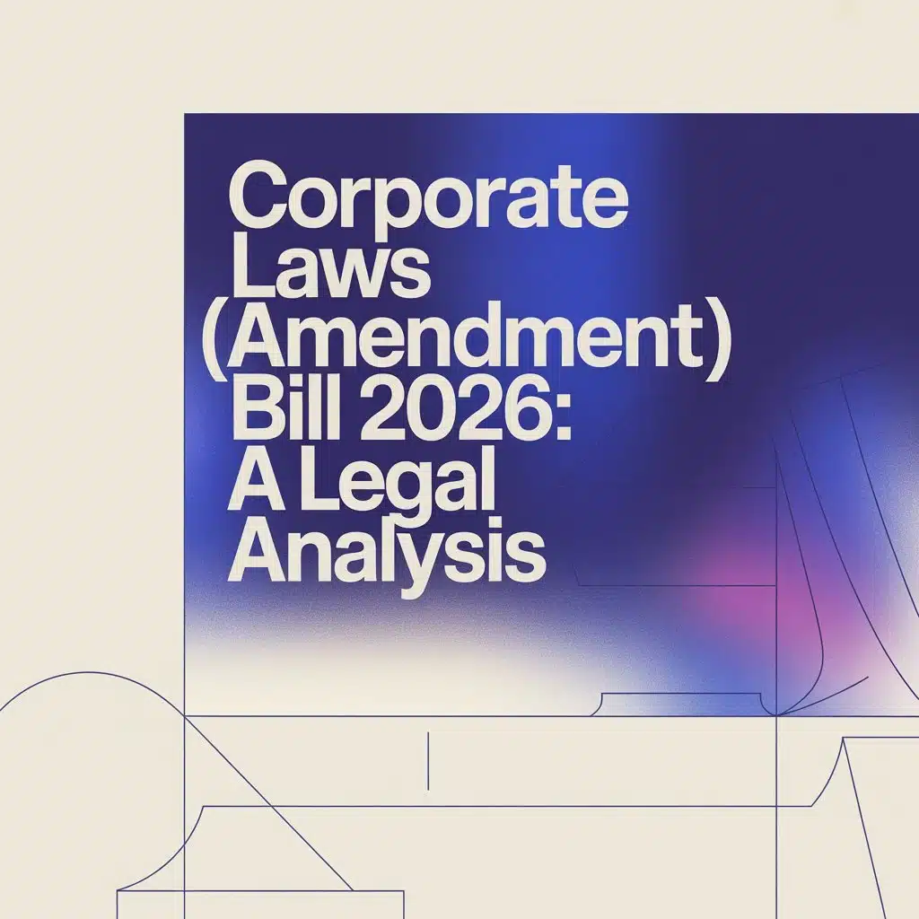 Corporate Laws (Amendment) Bill 2026: A Legal Analysis