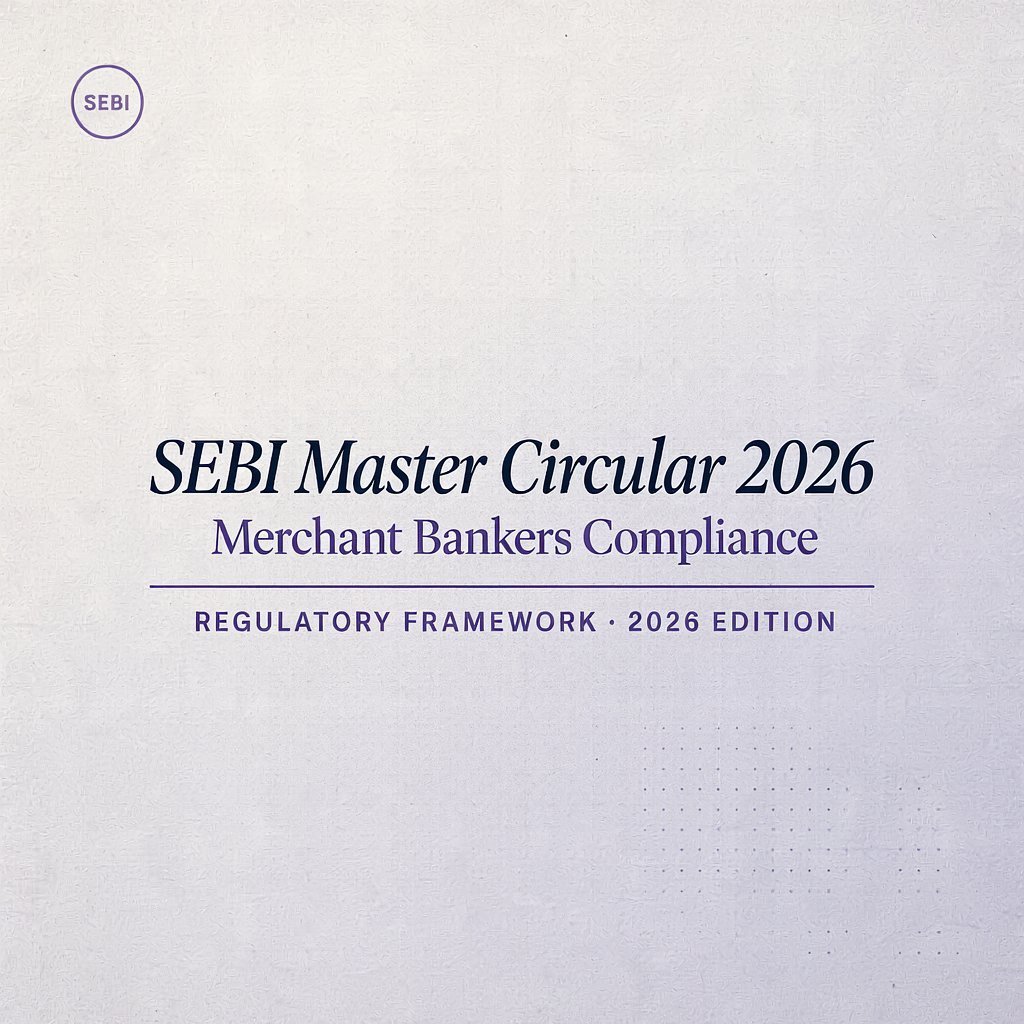 SEBI Master Circular 2026: Merchant Bankers Compliance